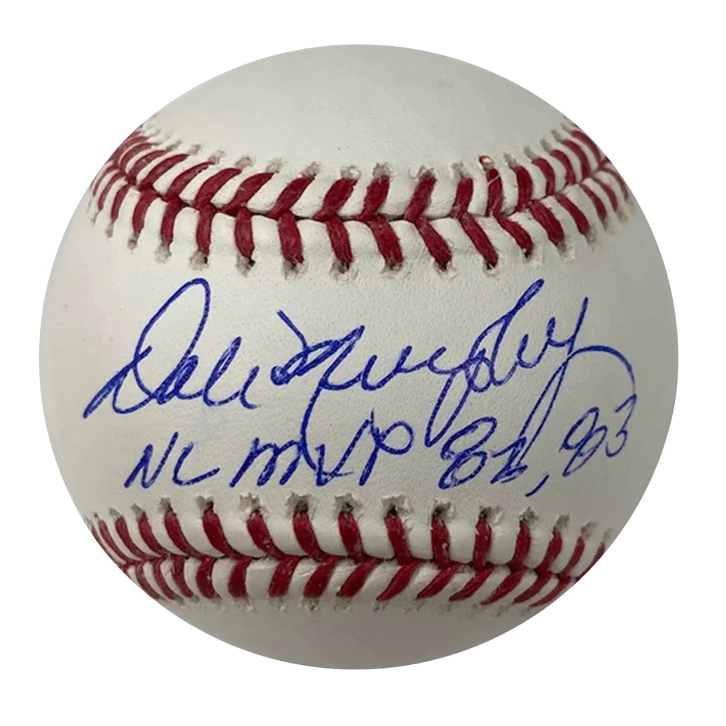 Dale murphy online autographed baseball