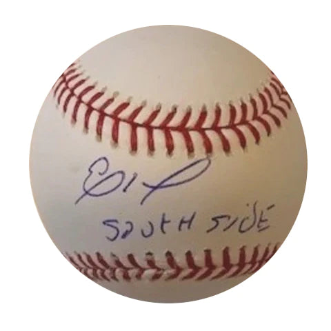 Eloy Jimenez Autographed "Southside" Baseball