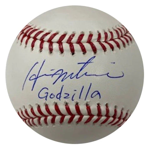 Hideki Matsui Autographed "Godzilla" Baseball