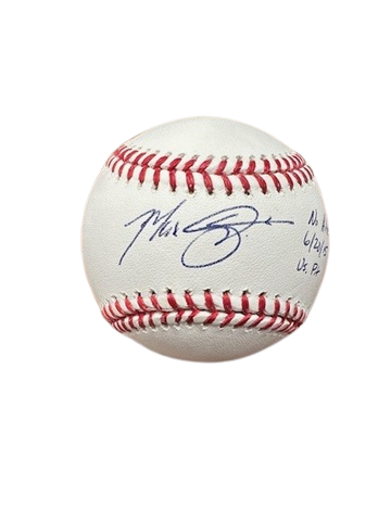 Max Scherzer Autographed Baseball Inscribed "No Hitter, 6/20/15, Vs. Pit"