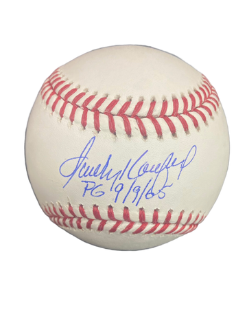 Sandy Koufax Autographed "PG 9/9/65" Baseball