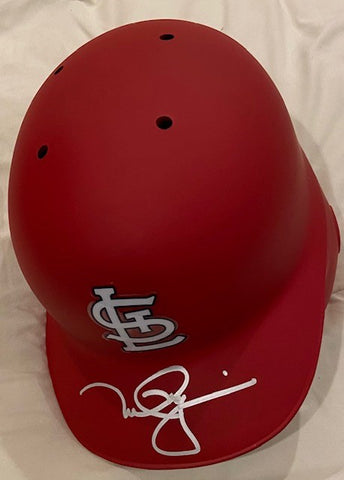 Mark McGwire Autographed Cardinals Batting Helmet