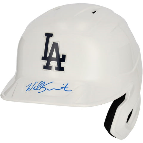 Will Smith Autographed Dodgers Alternate Chrome Batting Helmet