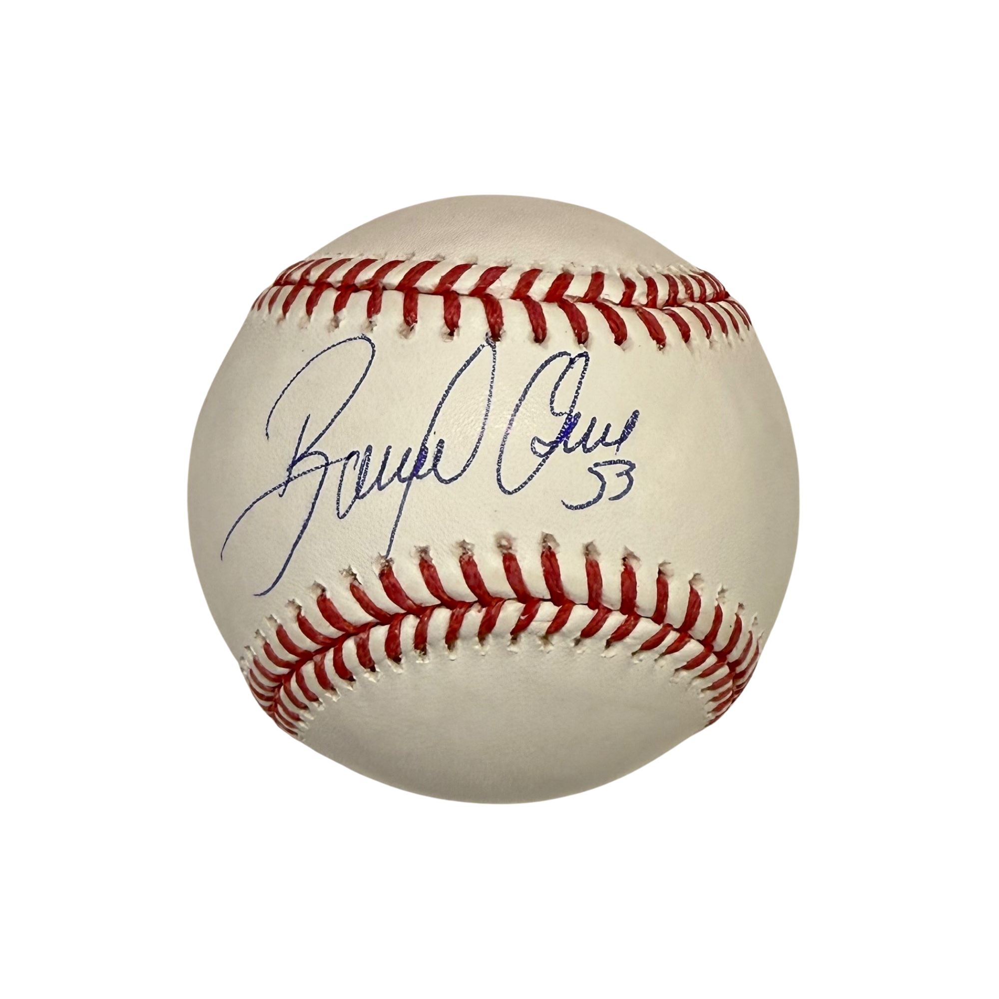 Bobby Abreu Autographed Baseball