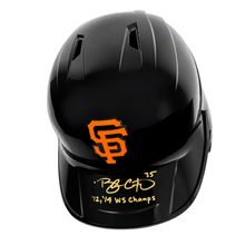 Brandon Crawford Autographed "12, 14 WS Champs" SF Giants Batting Helmet