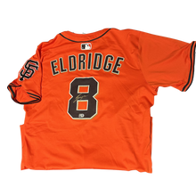 Bryce Eldridge Autographed Orange San Francisco Giants Authentic Jersey