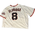 Bryce Eldridge Autographed Cream San Francisco Giants Authentic Jersey