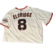 Bryce Eldridge Autographed Cream San Francisco Giants Authentic Jersey