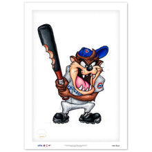 Taz On Deck x MLB Cubs Art Print