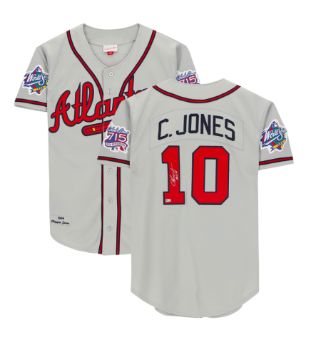 Grey atlanta braves jersey clearance