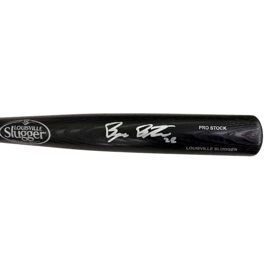 Bryce Boettcher Autographed Black Louisville Slugger Bat