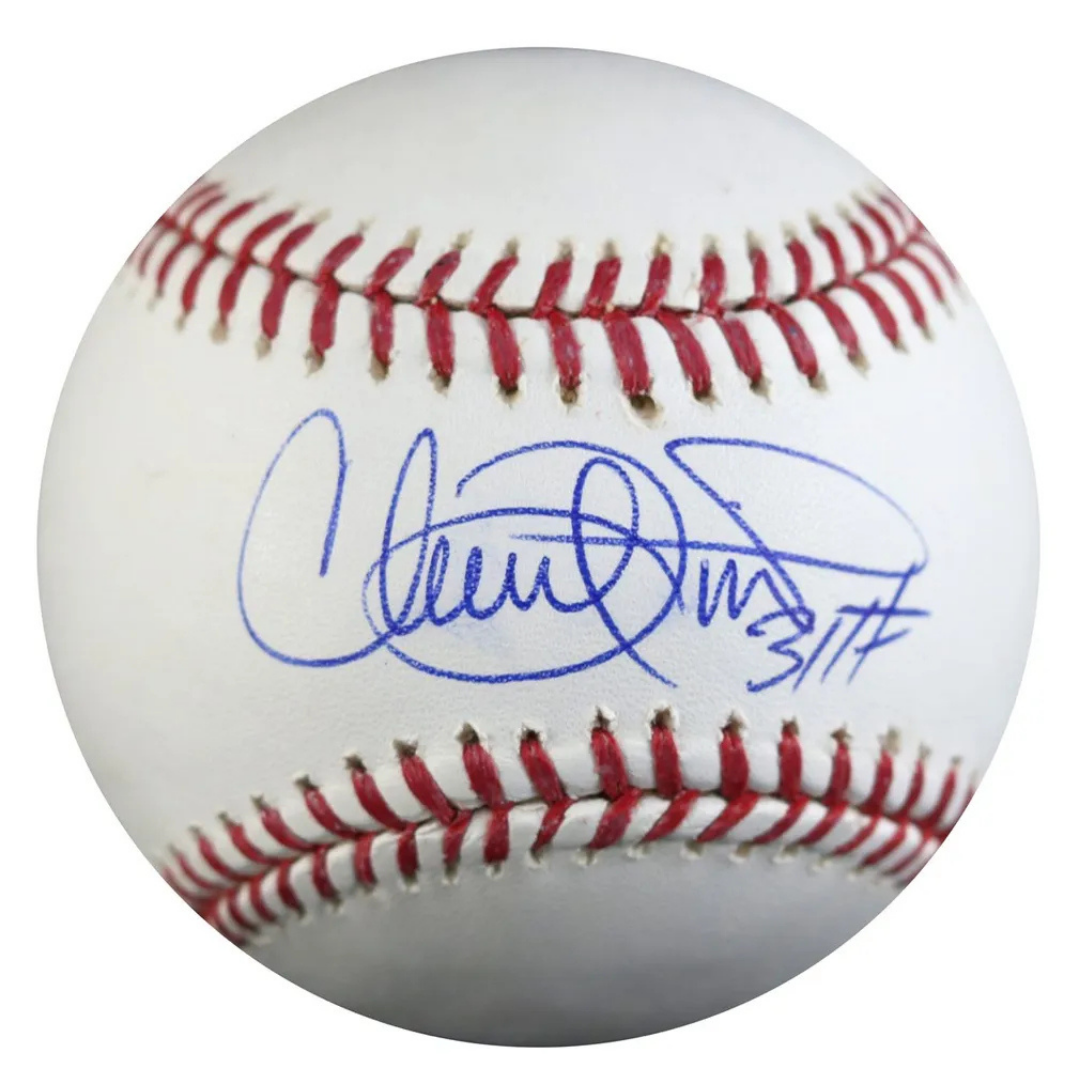 Chuck Finley Autographed Baseball - (PRESALE)
