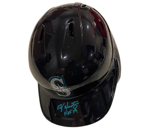 Edgar Martinez Autographed "HOF 19" Mariners Batting Helmet