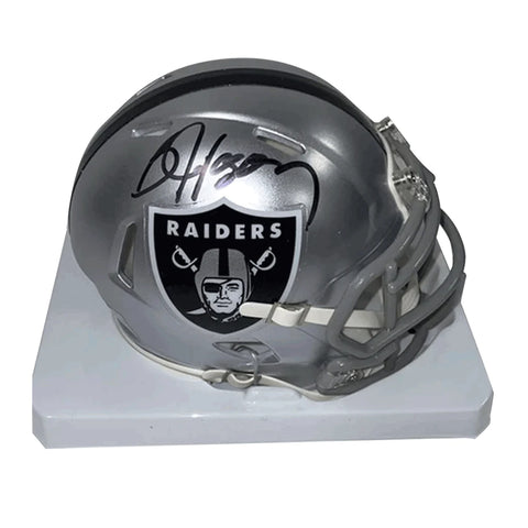 Bo Jackson Autographed Raiders Mini Helmet