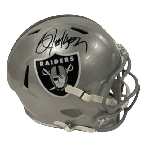 Bo Jackson Autographed Raiders Full Size Helmet