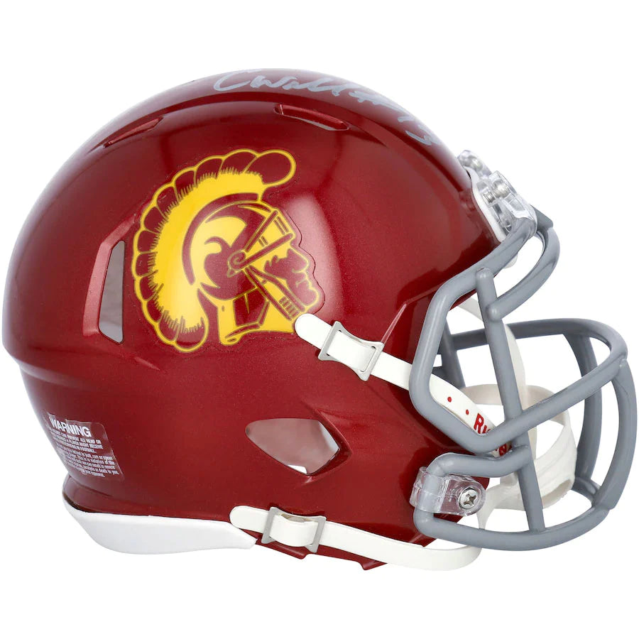 Autographed mini hot sale football helmets