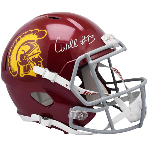 Caleb Williams Autographed USC Football Replica Helmet