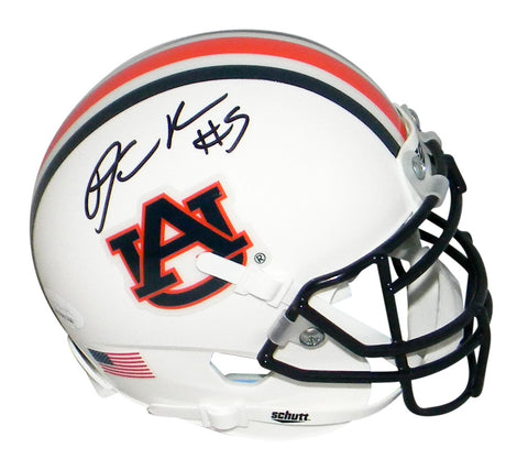 Derrick Brown Autographed Auburn Replica White Football Helmet