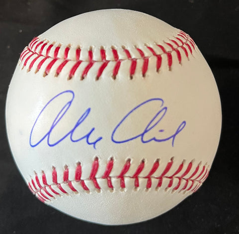 Alex Avila Autographed 2014 Postseason Logo Baseball - Player's Closet Project