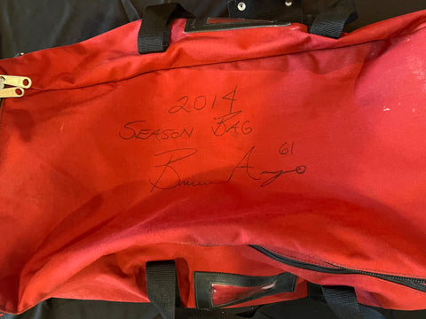 Bronson Arroyo Autographed Travel Bag - Player's Closet Project