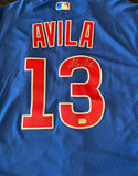 Alex Avila Autographed Authentic Chicago Cubs 2017 Postseason Jersey - Player's Closet Project