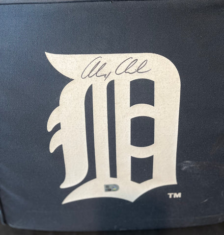 Alex Avila Autographed Detroit Tigers Travel Bag - Player's Closet Project