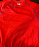 Bronson Arroyo Autographed Authentic Warm Up Shirt - Player's Closet Project