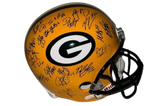 Green Bay Packers Team Signed Replica Helmet