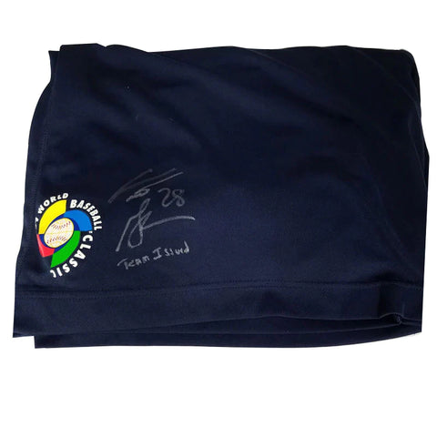Curtis Granderson Game Used WBC Autographed Shorts