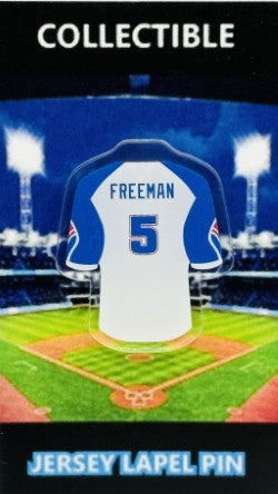 Atlanta Braves Freddie Freeman Jersey Lapel Pin