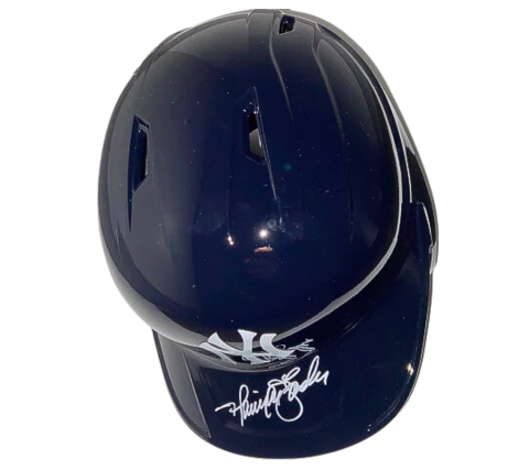 Harrison Bader Autographed Yankees Batting Helmet