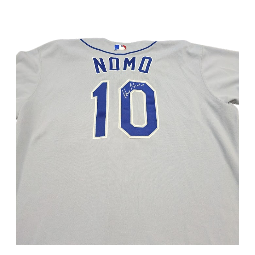Hideo Nomo Autographed Los Angeles Dodgers Authentic Jersey - Player's Closet Project