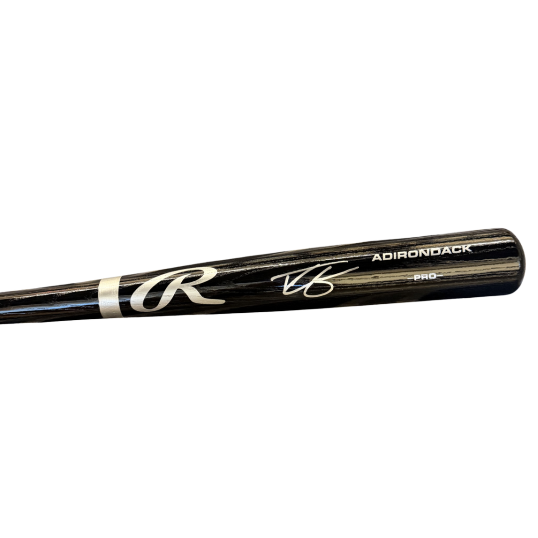 Theo Gillen Autographed Black Rawlings Bat