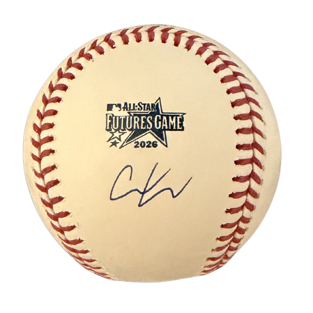Anthony Eyanson Autographed 2026 Futures Game Logo Baseball