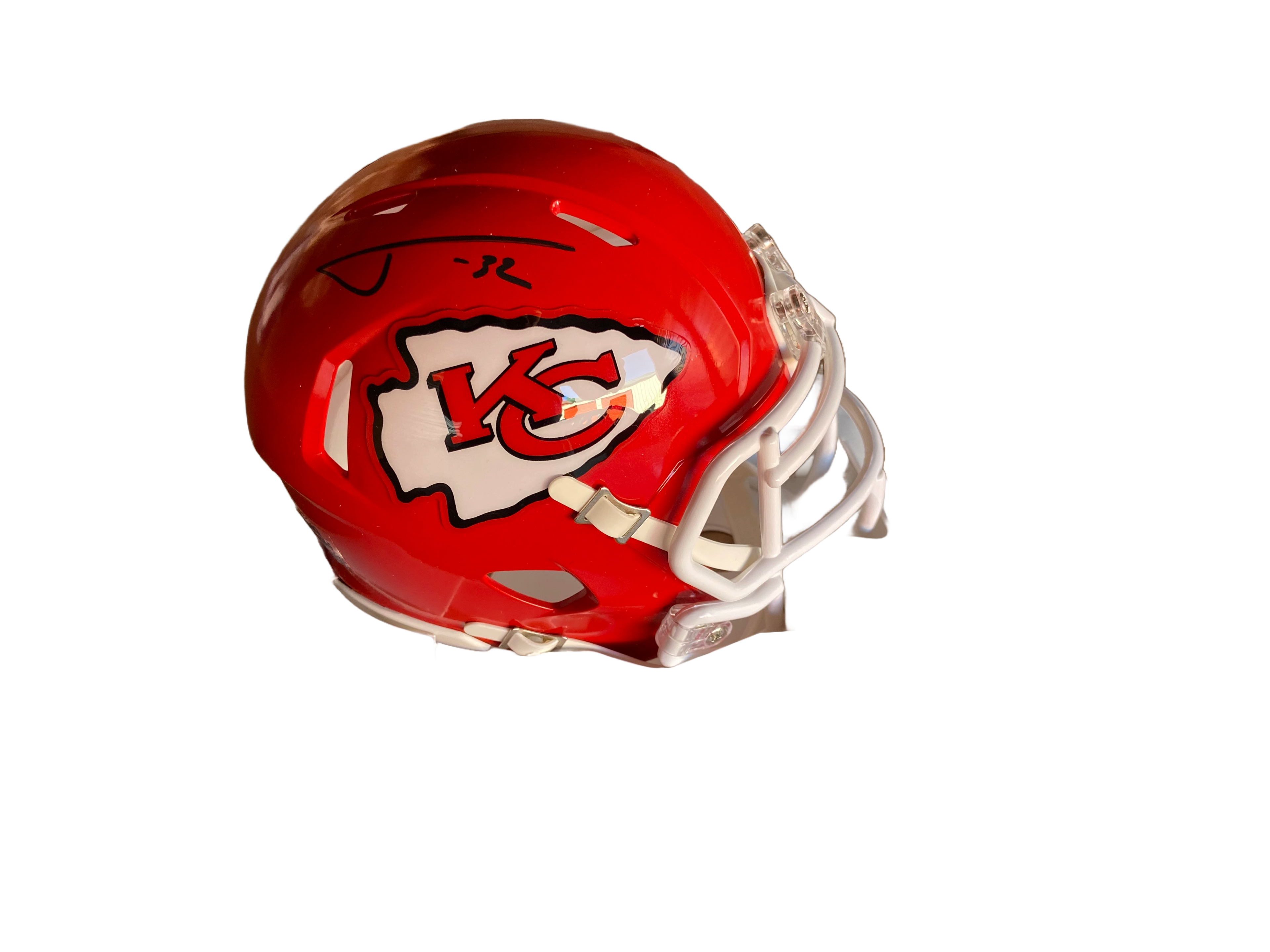 Tyrann Mathieu Autographed Chiefs Mini Football Helmet – Legends Memorabilia Collection Tyrann Mathieu Autographed Chiefs Mini Football Helmet – Legends Memorabilia Collection