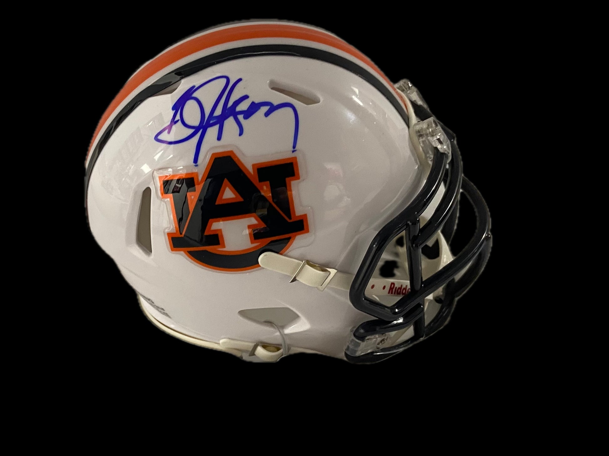 Bo Jackson Signed Auburn Tigers Mini Speed Helmet BAS ITP