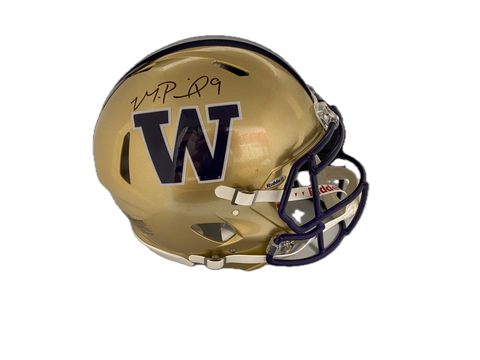 Michael Penix Jr. Autographed Washington Huskies Full-Size Authentic Football Helmet