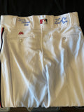 Bronson Arroyo Autographed Authentic Pants - Player's Closet Project