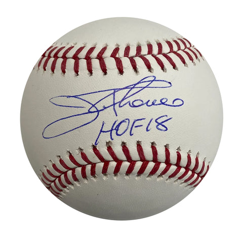 Jim Thome Autographed "HOF 18" Baseball