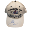 Joe Sakic Autographed Colorado Avalanche 2001 Stanley Cup Champions Hat - Player's Closet Project