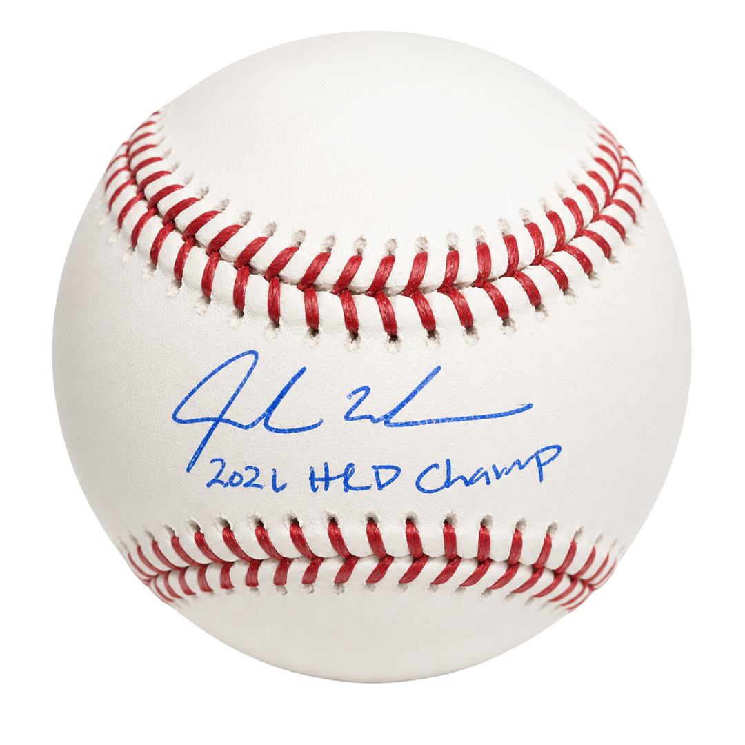 Jordan Walker Autographed "2026 HRD Champ" Baseball
