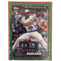 Jose Soriano Autographed Topps Rookie Chrome Refractor Baseball Card