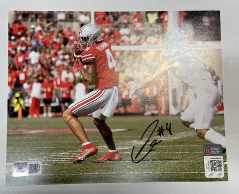 Julian Fleming Autographed 8x10 - Ohio State