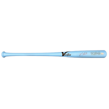 Kike Hernandez Autographed Game Model Baby Blue Victus Bat