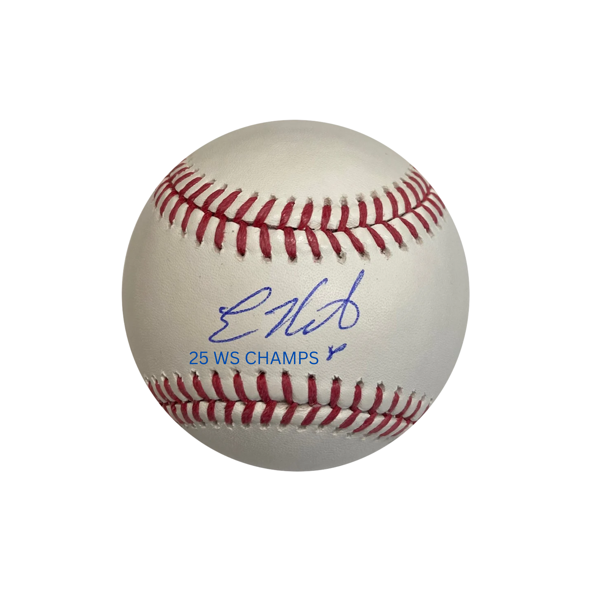 Kiké Hernandez Autographed "25 WS CHAMPS" Baseball - (PRESALE)