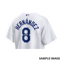 Kike Hernandez Autographed White Los Angeles Dodgers Authentic Jersey