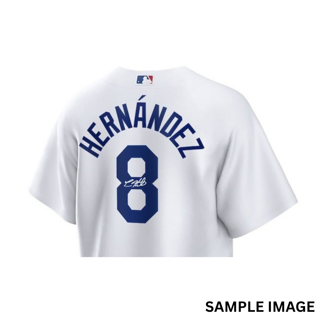 Kike Hernandez Autographed White Los Angeles Dodgers Authentic Jersey