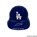 Kike Hernandez Autographed "20,24,25 WS Champs" Los Angeles Dodgers Batting Helmet