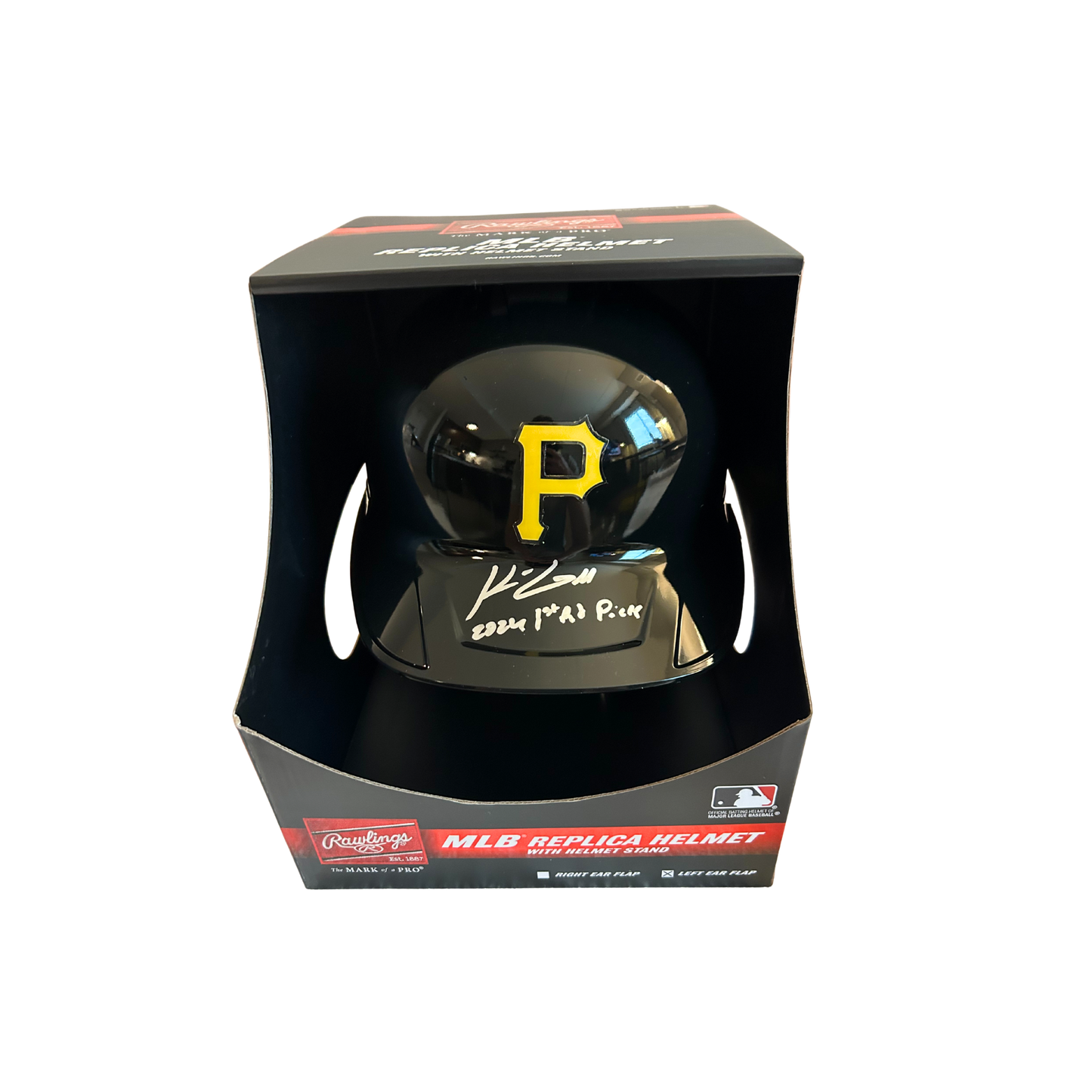 Konnor Griffin Autographed "2024 1ST RD PICK" Pittsburgh Pirates Batting Helmet