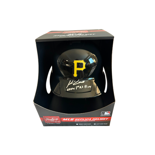 Konnor Griffin Autographed "2024 1ST RD PICK" Pittsburgh Pirates Batting Helmet